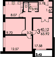 2-комнатные номера