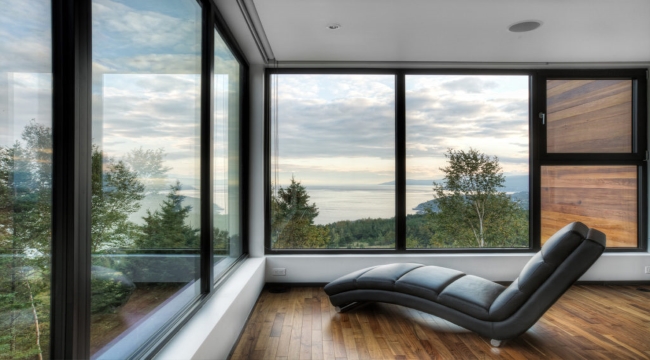 Алюминиевые окна на балкону