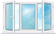 Окна ПВХ для домах типа I-522a
